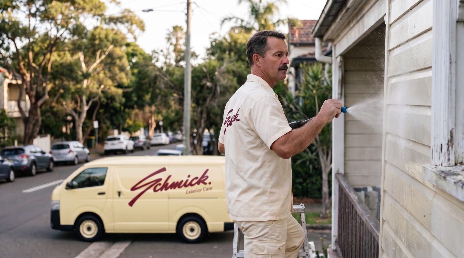 House soft wash